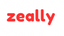 Red 'zeally' logo on a white background